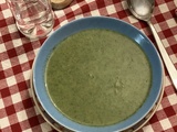 Soupe de fanes de carottes