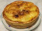 Tourte aux pommes de terre et aux lardons