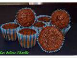 Muffins nutella coeur de carambar