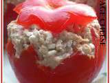 Tomates farcies au Cottage cheese