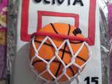 Gateau basket ball