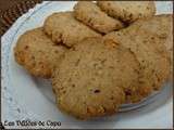 Biscuits aux noisettes et aux flocons d'avoine