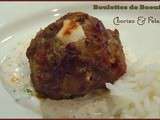 Boulettes de boeuf au Chorizo & Feta