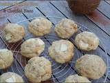 Cookies noix de coco et chocolat blanc