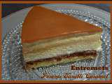 Entremets pomme vanille et sa douceur au caramel beurre salé