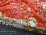 Tarte aux tomates et aux amandes de Ottolenghi