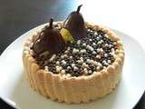 Charlotte poire chocolat, recette cap