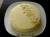 Entremet Chocolat blanc, et cremeux praliné