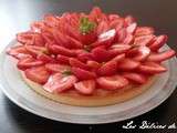 Tarte aux fraises, recette cap