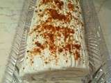 Bûche poires speculos