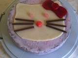 Gateau au chocolat hello kitty