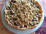 Tarte aux quetschs crumble