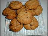 Cookies au beurre de cacahuète et pépites de chocolat