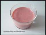 Mousse de fraise au fromage blanc