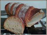 Pain blanc au levain fermentescible