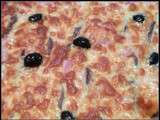 Pizza jambon anchois