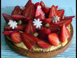 Tarte aux fraises