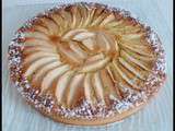 Tarte pomme crème d'amande