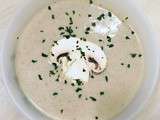 Velouté de champignons: recette facile