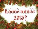 Bonne Année 2013