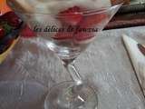 Dessert fraise et mascarpone