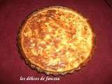 Tarte au thon et tomates