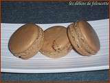 Macaron marbré à la confiture de lait