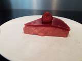 Bavarois aux fraises