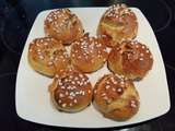 Brioches filantes au fromage blanc