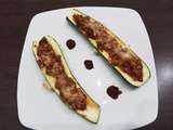 Courgettes farcies au boeuf