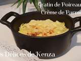 Gratin de Poireaux a la Creme de Parmesan