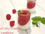 Panna Cotta Vanille Framboise