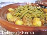 Tajine de Veau aux Haricots Verts ( Vidéo )