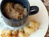 Mug cake banane – vanille – cannelle