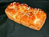 Brioche tressée au sucre (2)