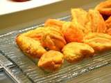 Mini madeleines au jambon et cumin