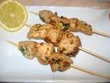 Brochettes de requin