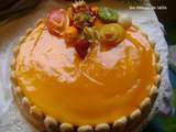 Entremet à la mousse de mangue