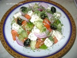 Salade grecque à la feta