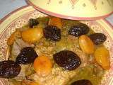 Tagine aux pruneaux et abricots