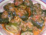 Tagine de courgettes farcies