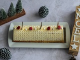 Bûche citron et framboise