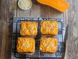 Croque-monsieur à la crème de butternut