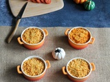 Crumble de courge au chorizo