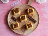 Financiers au chocolat caramel