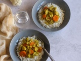 Légumes coco curry