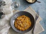 Risotto aux carottes et parmesan