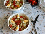 Salade de pâtes au pesto