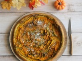 Tarte au potimarron et pesto