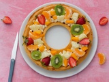 Tarte aux fruits sur sablé breton